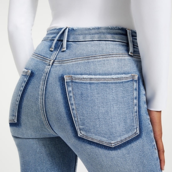 Good American Denim - NWT GOOD AMERICAN GOOD BOY Jeans with Shadow Pockets